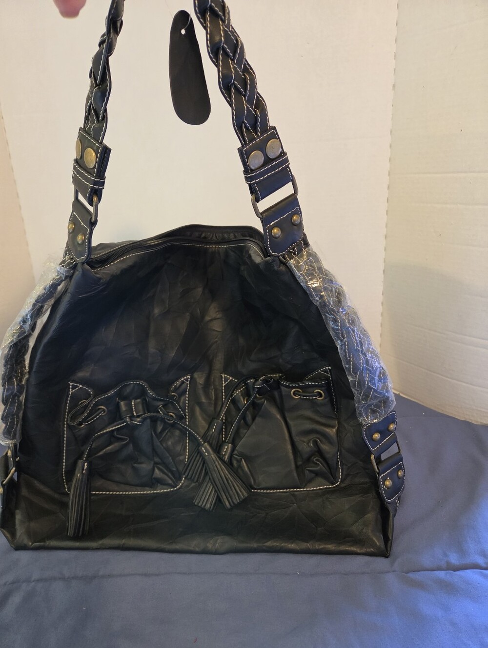 New-vegan/pu Leather Tote